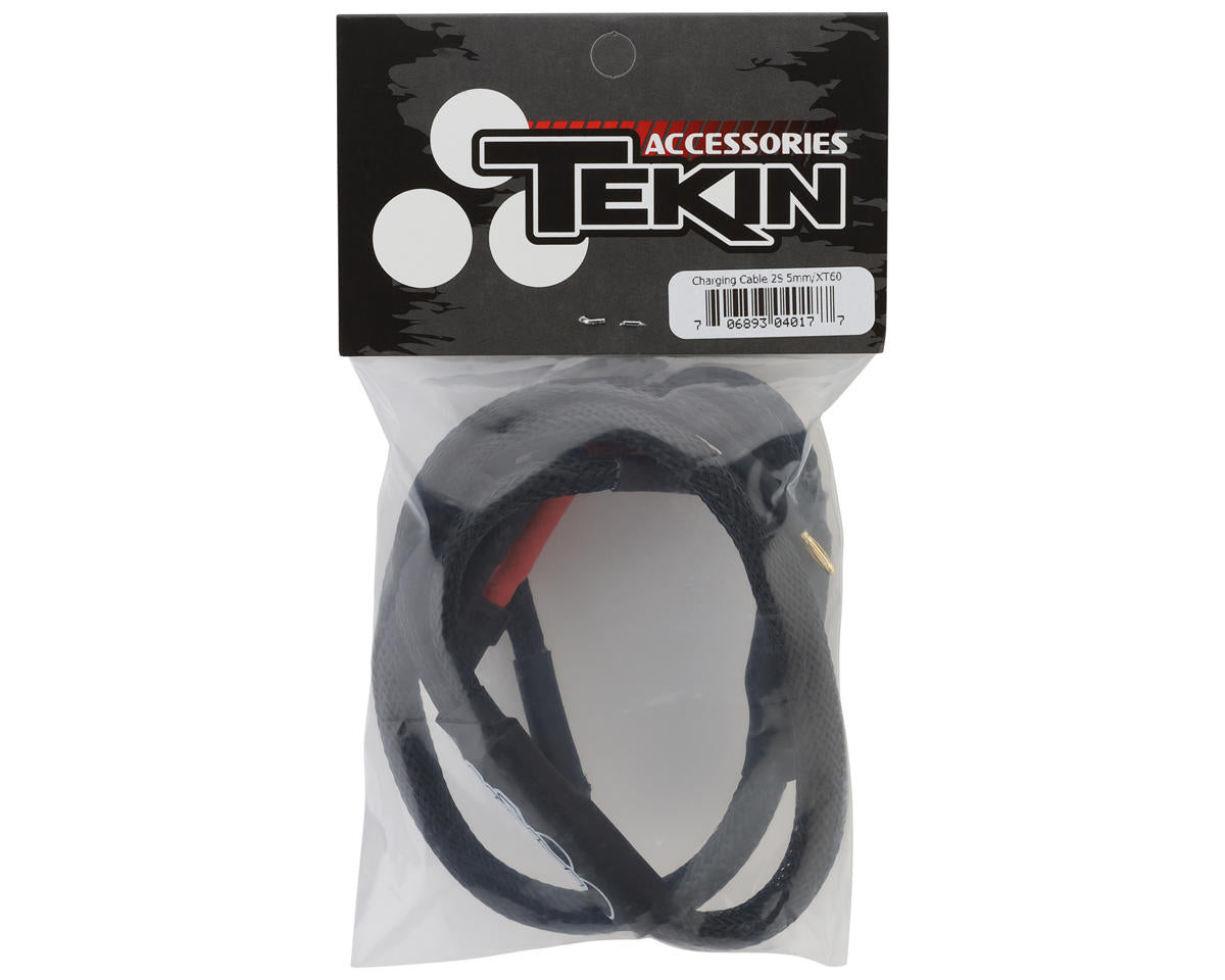 Tekin 2S Charge Cable w/5mm Bullet Connector to XT60
