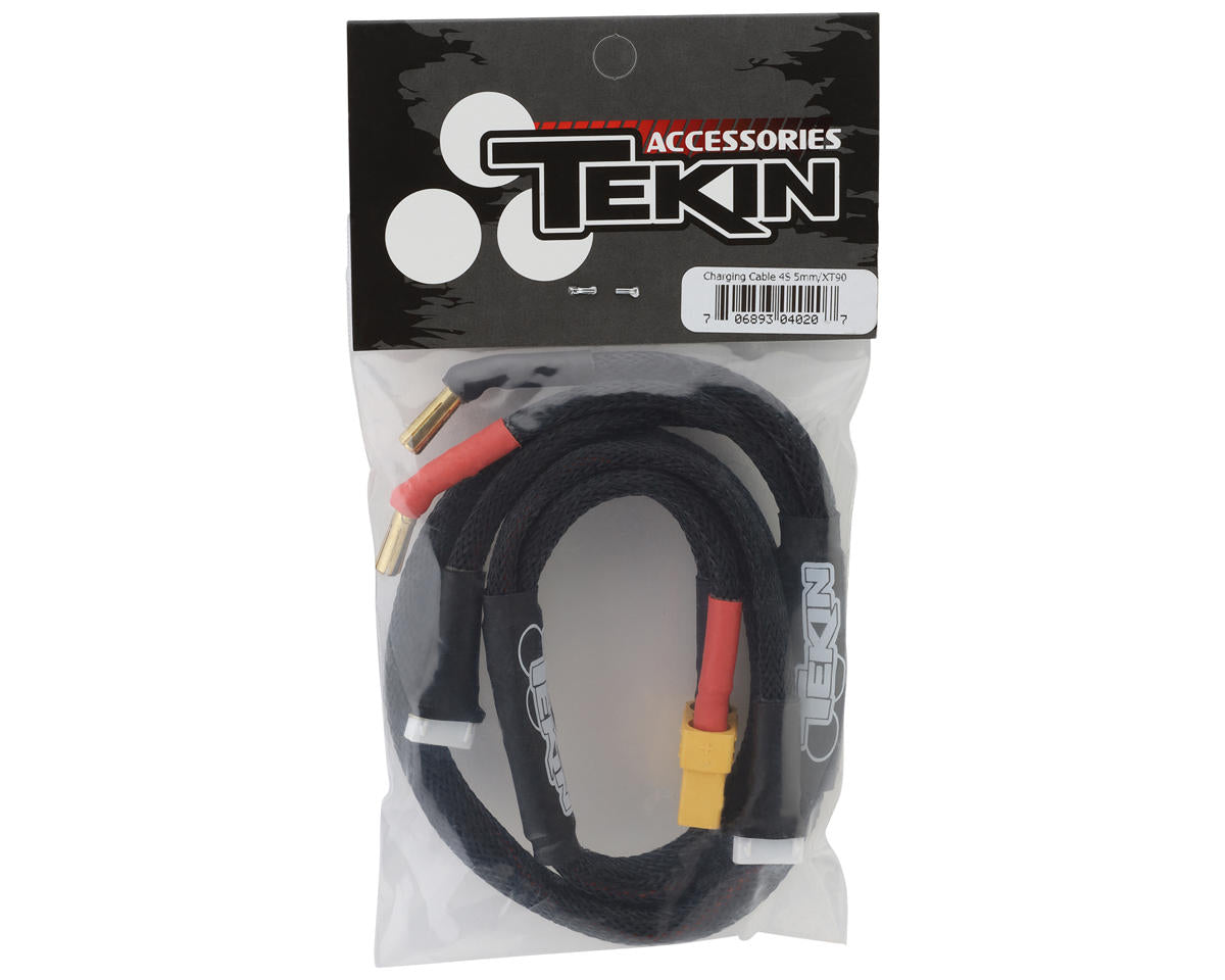 Tekin 4S Charge Cable w/5mm Bullet Connector to XT90