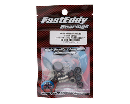 FastEddy Team Associated RC10 Sprint Edition Sealed Ball Bearing Kit