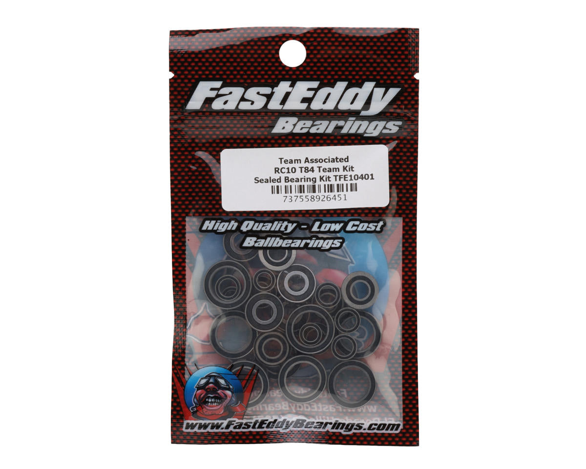 FastEddy Team Associated RC10T84 Team Kit Sealed Ball Bearing Kit