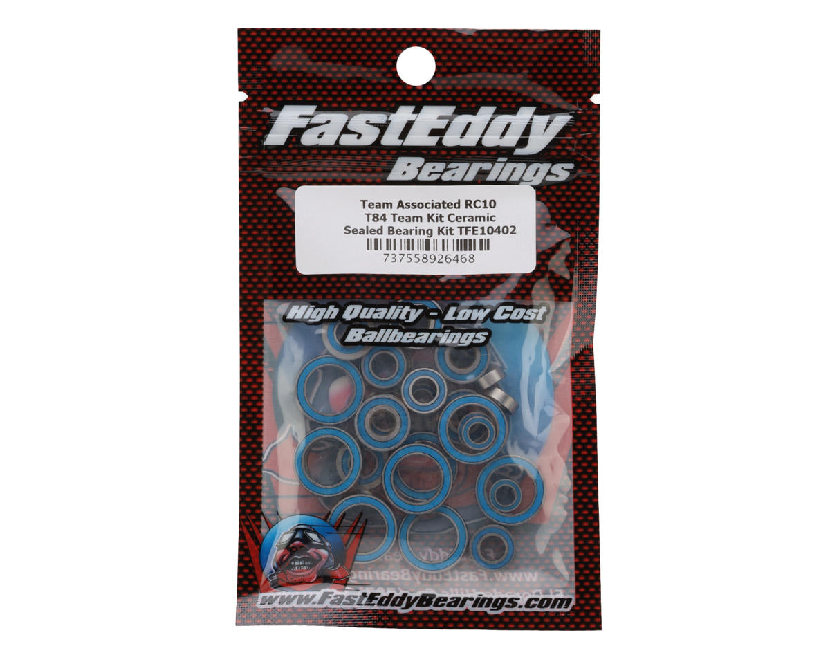 FastEddy Team Associated RC10T84 Team Kit Ceramic Sealed Ball Bearing Kit