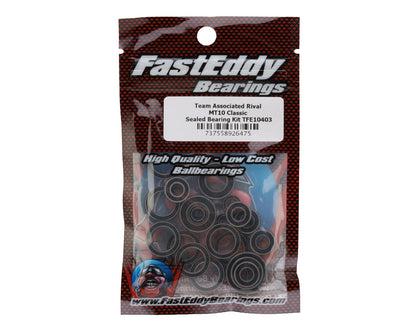 FastEddy Team Associated Rival MT10 Classic Sealed Ball Bearing Kit