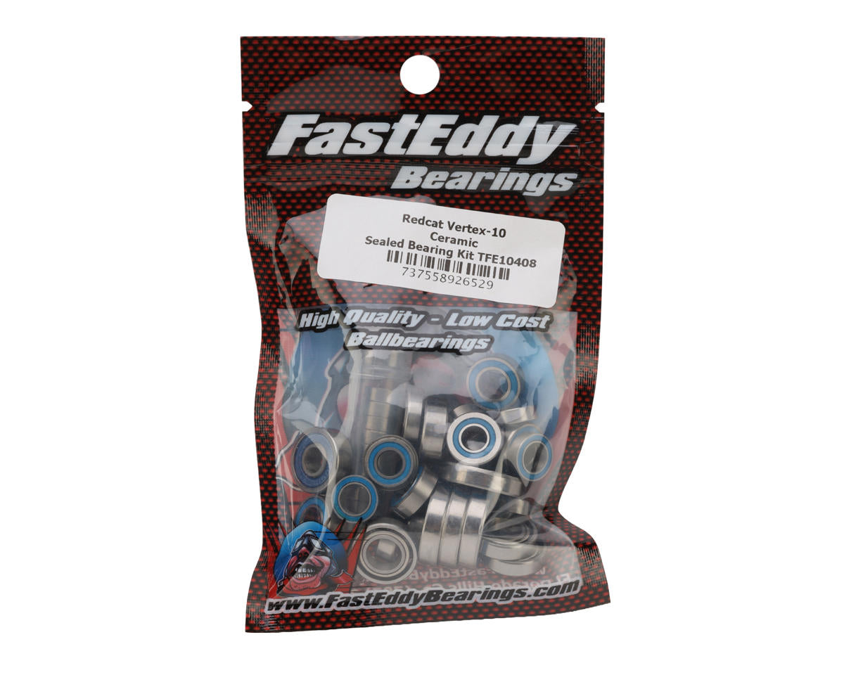 FastEddy Redcat Vertex-10 Ceramic Sealed Ball Bearing Kit