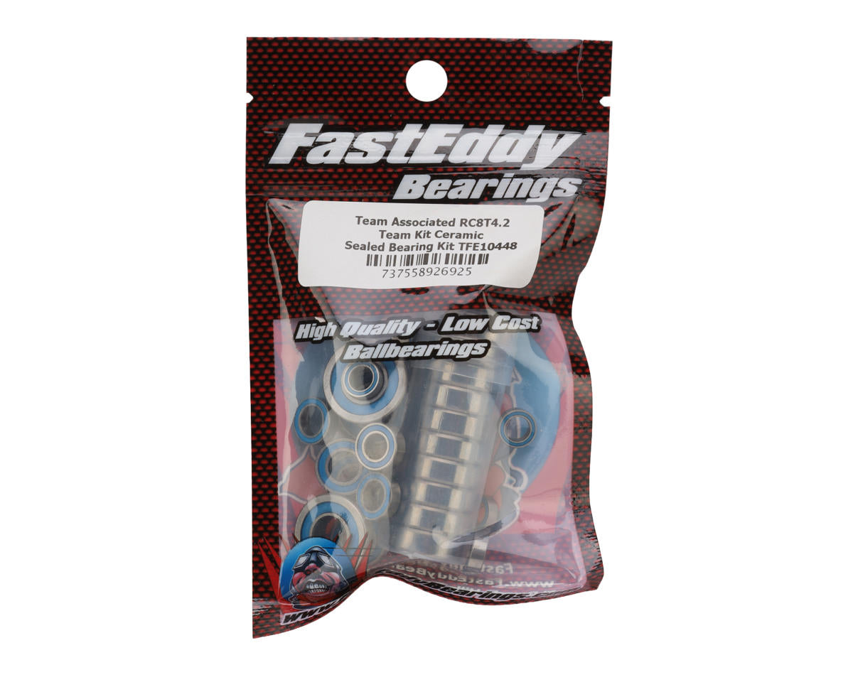 FastEddy Team Associated RC8T4.2 Team Kit Ceramic Sealed Ball Bearing Kit