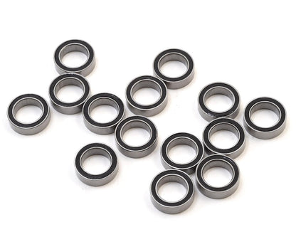 FastEddy 3x8x3mm Flanged Rubber Sealed Bearing (10)