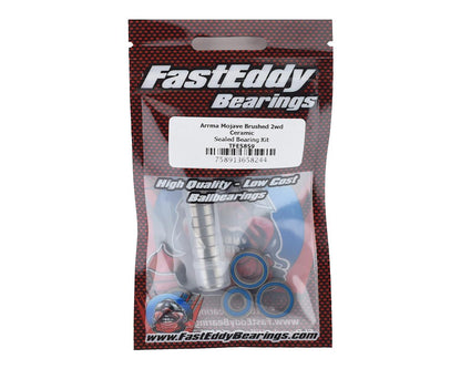 FastEddy Arrma Mojave Brushed 2wd Ceramic Rubber Sealed Bearing Kit