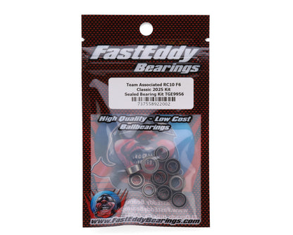 FastEddy Team Associated RC10F6 Classic 2025 Kit Sealed Bearing Kit