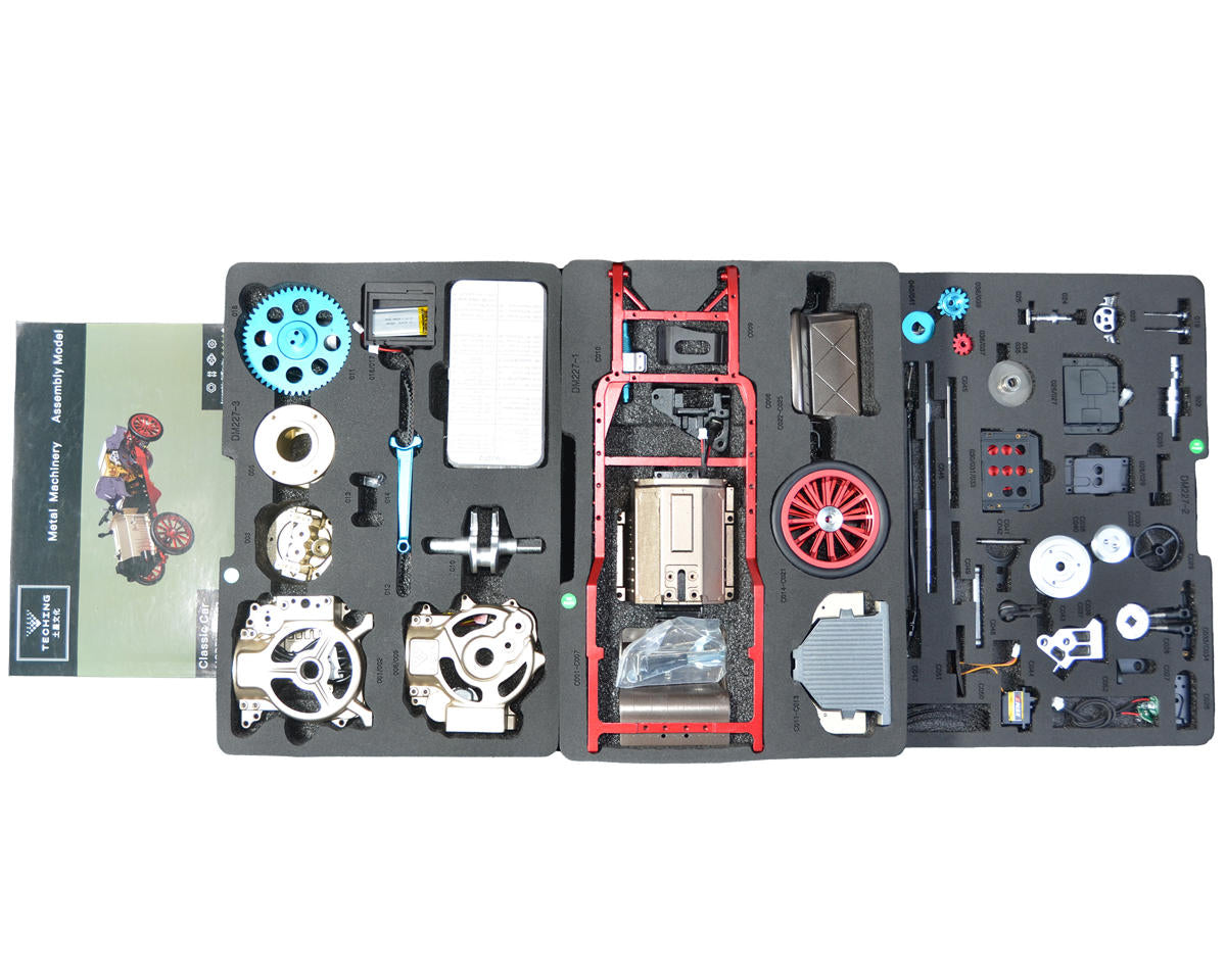 TECHING DM227 Classic Car Radio Control Mechanical Metal Kit