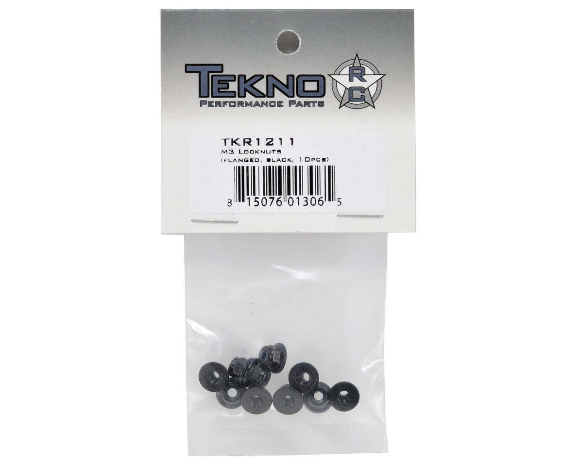 Tekno RC M3 Flanged Locknut (10)