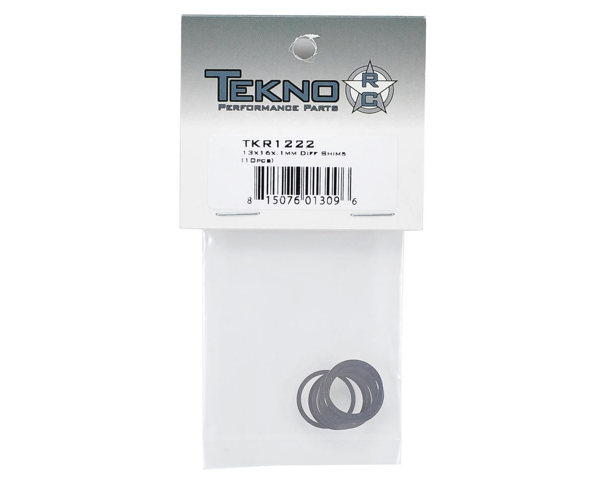 Tekno RC 13x16x.1mm Differential Shim (10)