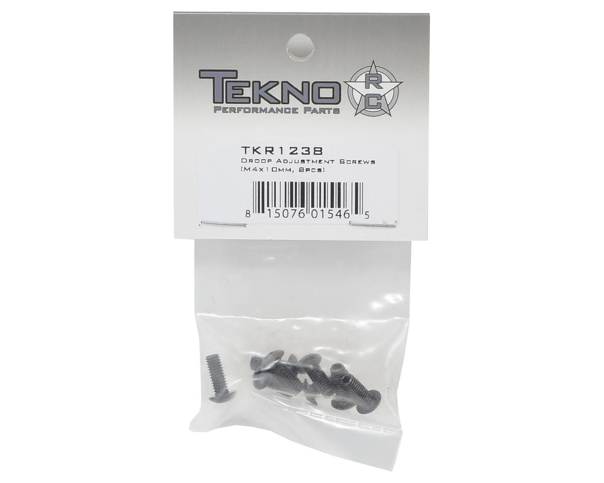 Tekno RC 4x10mm Button Head Droop Adjustment Hex Screw (8)