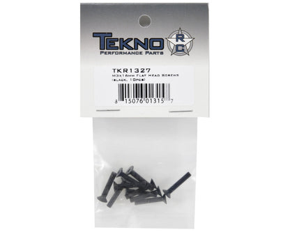 Tekno RC 3x16mm Flat Head Screw (10)
