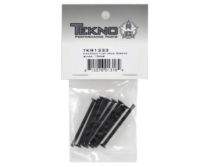 Tekno RC 3x40mm Flat Head Screw (10)