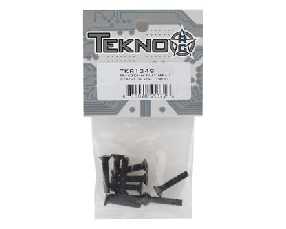 Tekno RC 4x20mm Flat Head Screws (10)