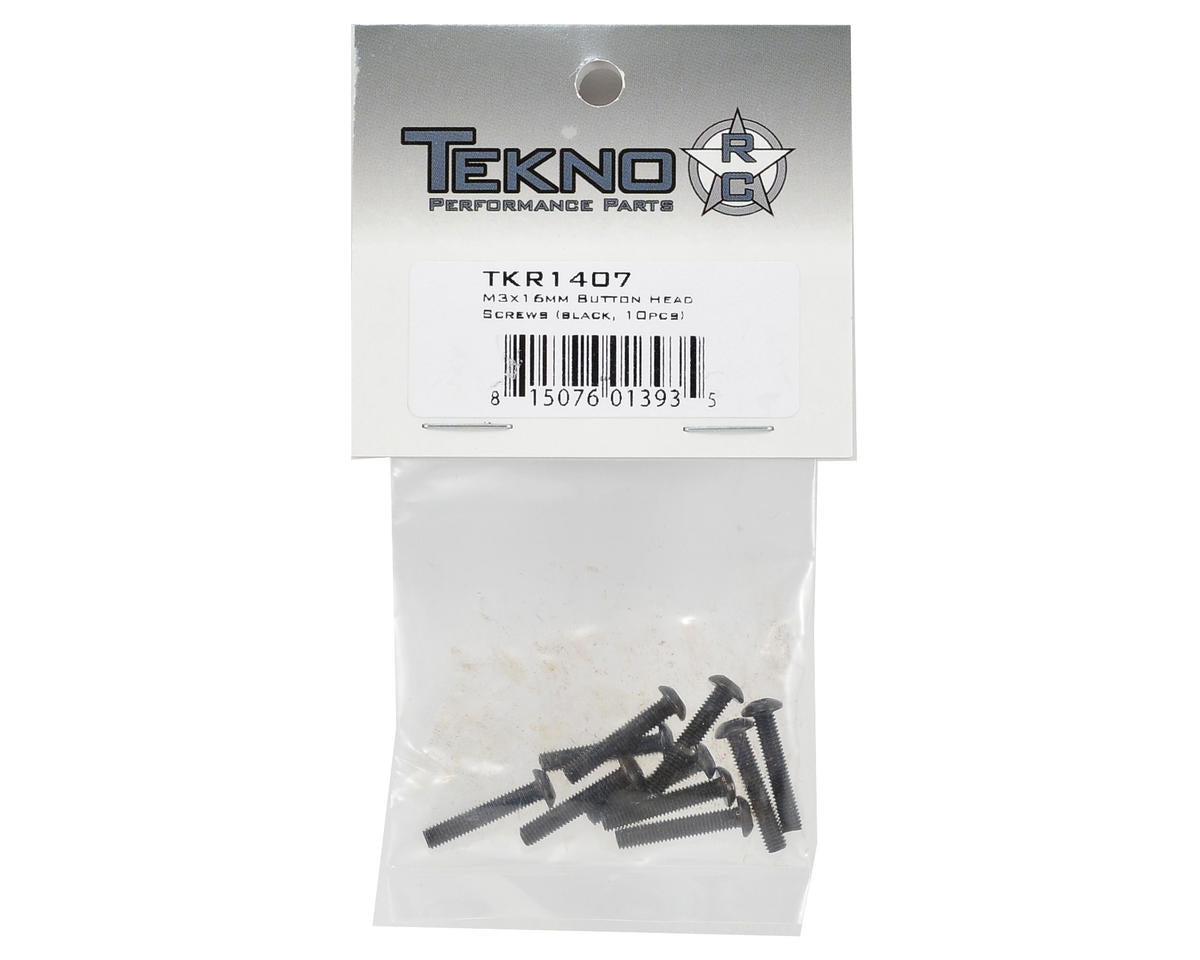 Tekno RC 3x16mm Button Head Screw (10)