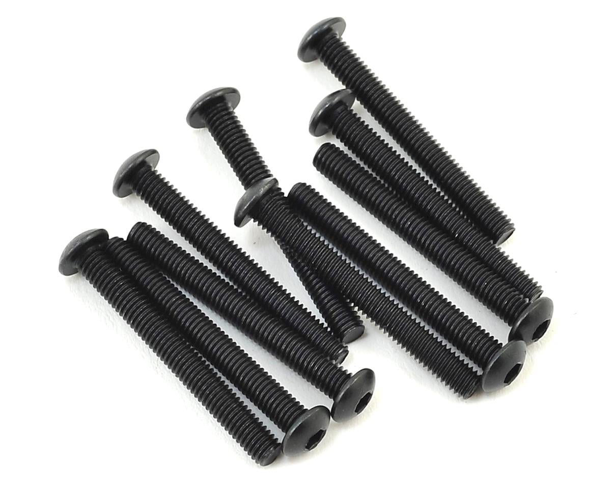 Tekno RC M3x25mm Button Head Hex Screws (10)