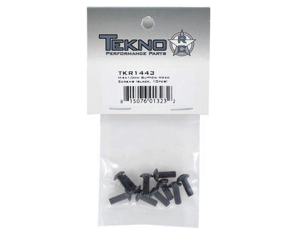 Tekno RC 4x10mm Button Head Screw (10)
