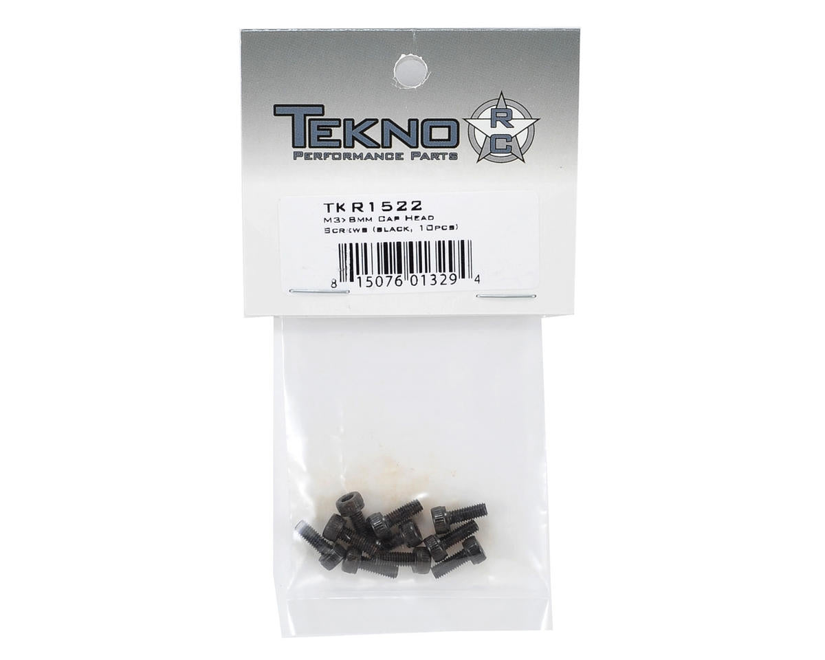 Tekno RC 3x8mm Cap Head Screw (10)