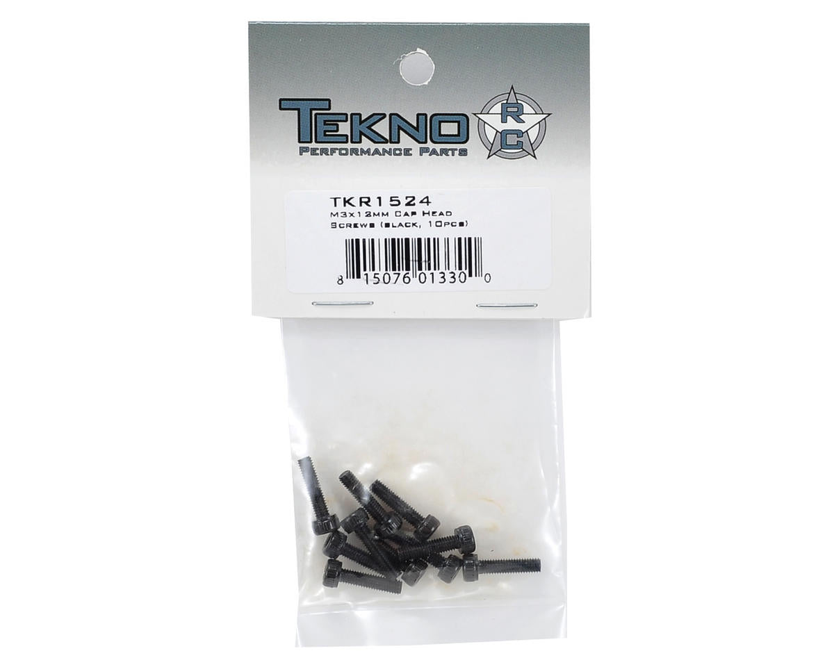 Tekno RC 3x12mm Cap Head Screw (10)
