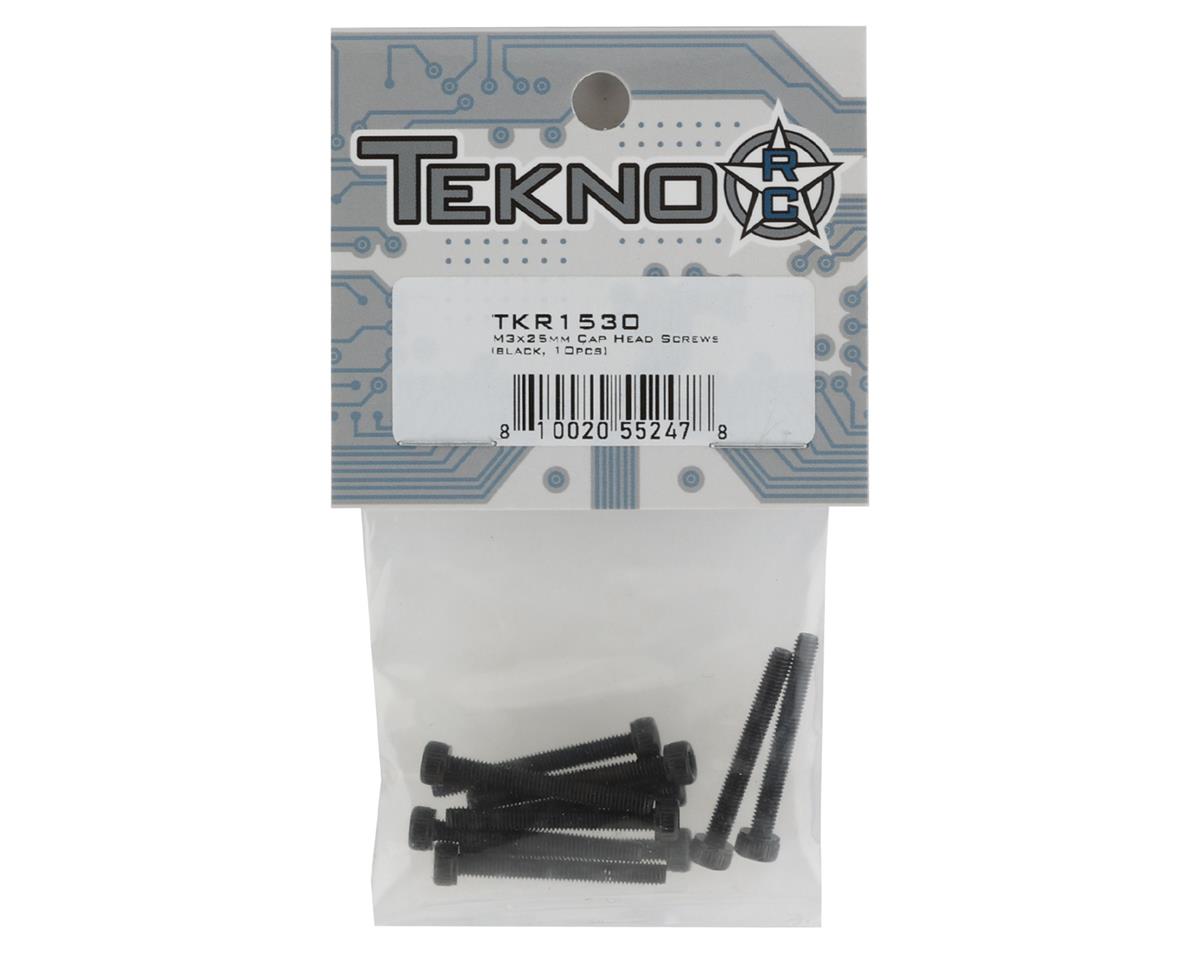 Tekno RC 3x25mm Cap Head Screws (10)
