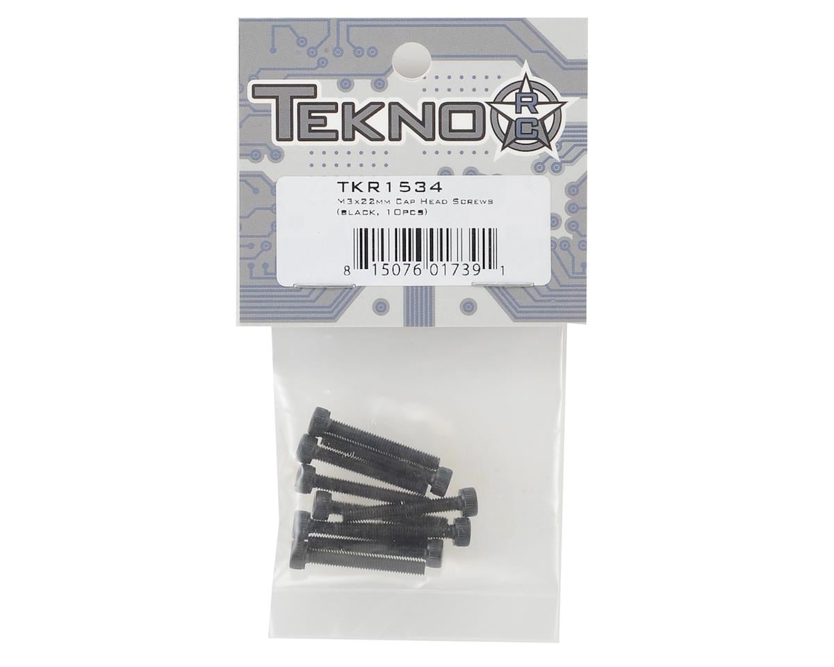 Tekno RC 3x22mm Cap Head Screw (10)