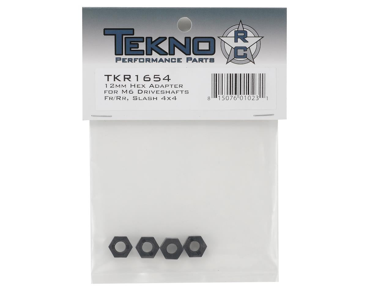 Tekno RC 12mm Nylon M6 Driveshaft Hex Adapter Set (4) (Front/Rear)