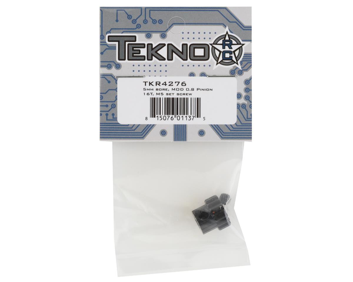 Tekno RC Steel Mod 0.8 Pinion Gear (5mm Bore) (16T)