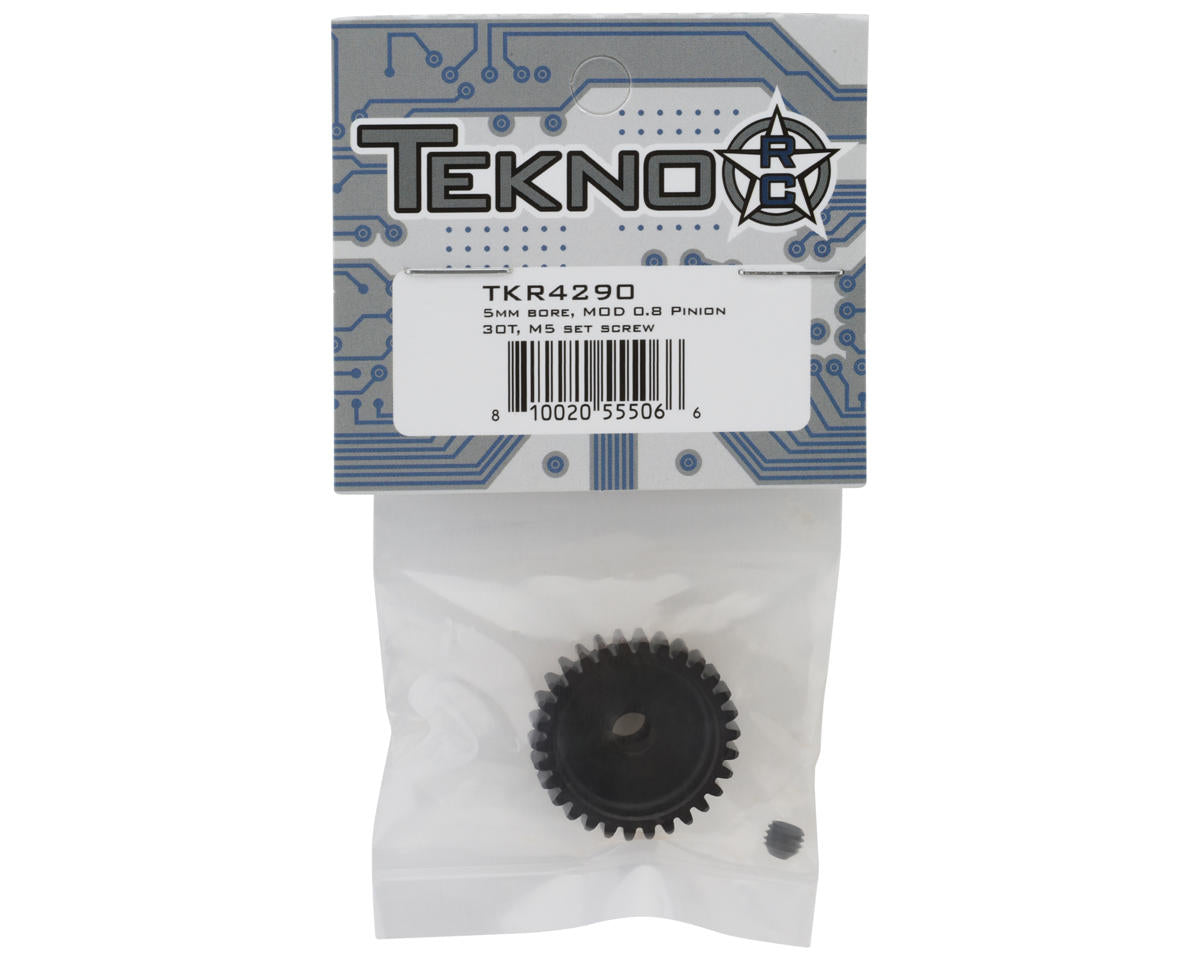 Tekno RC Steel Mod 0.8 Pinion Gear (5mm Bore) (30T)