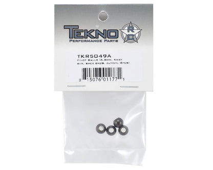 Tekno RC Aluminum 6.8mm Pivot Ball Set (4)
