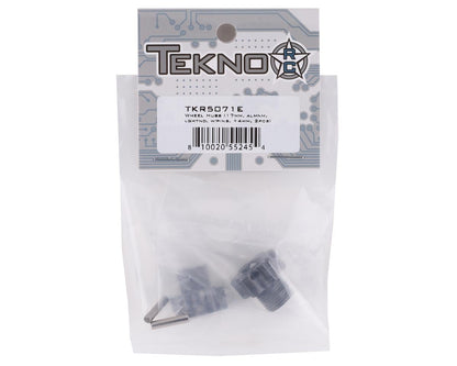 Tekno RC Aluminum 17mm Lightened Hex Wheel Hub Set (Gun Metal) (2) (+4mm Offset)