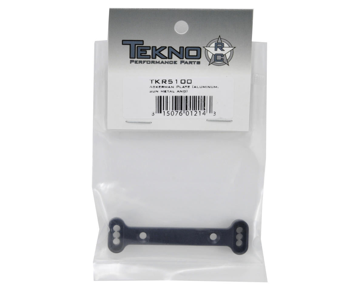 Tekno RC Aluminum Ackerman Plate (Gun Metal)