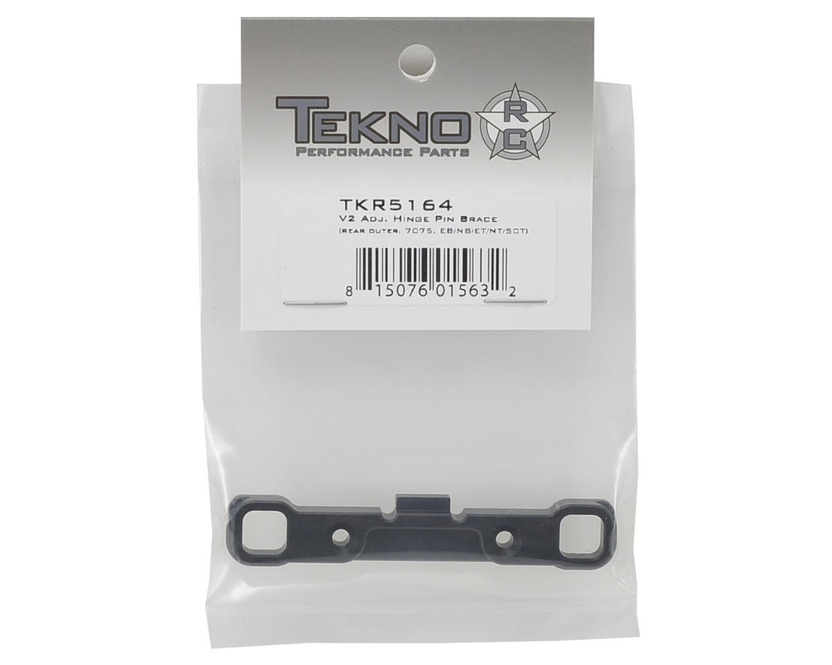 Tekno RC Aluminum V2 "D" Block Adjustable Hinge Pin Brace