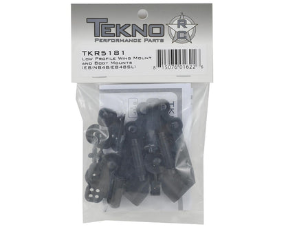 Tekno RC Low Profile Wing Mount & Body Mount Set
