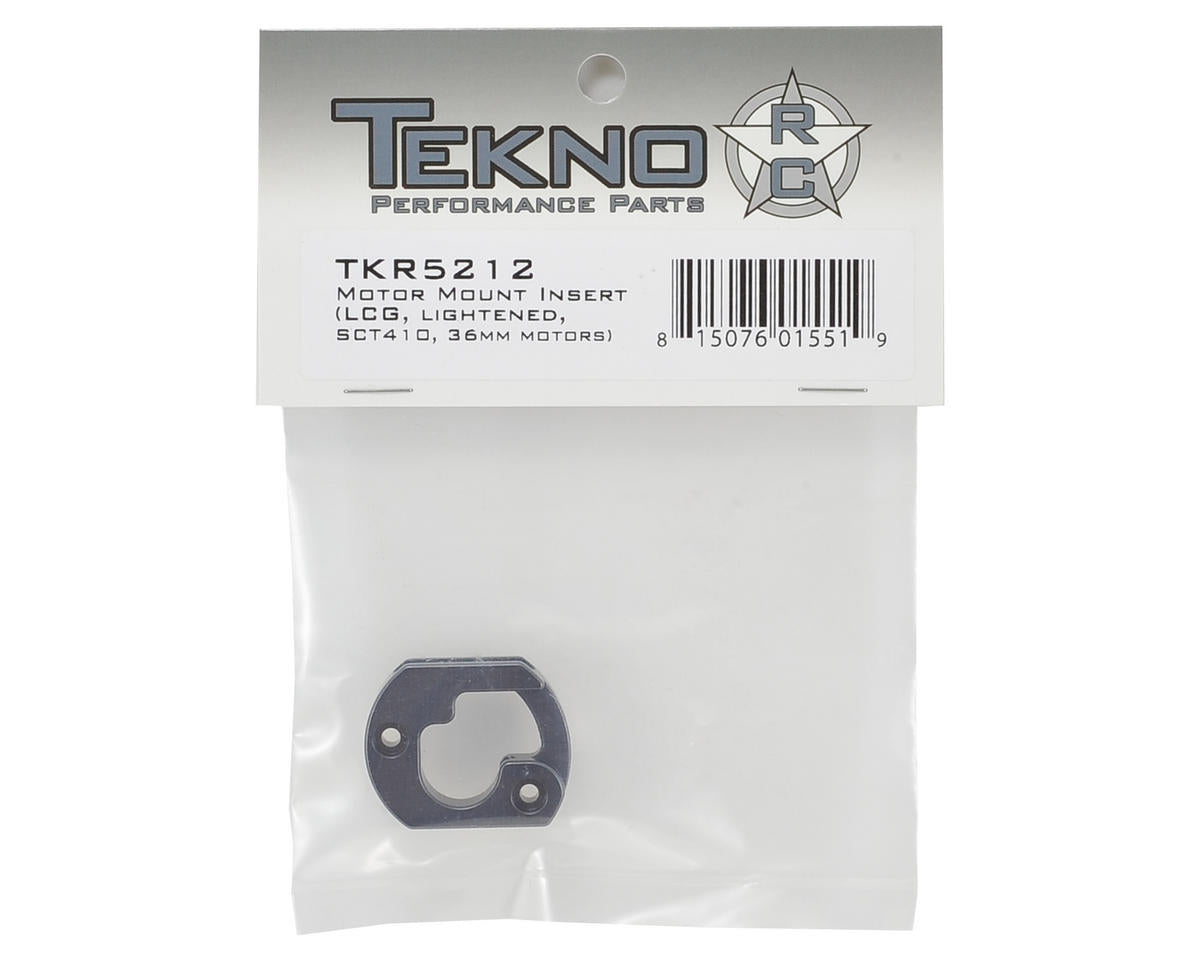 Tekno RC Aluminum Lightened LCG Motor Mount (Gun Metal)