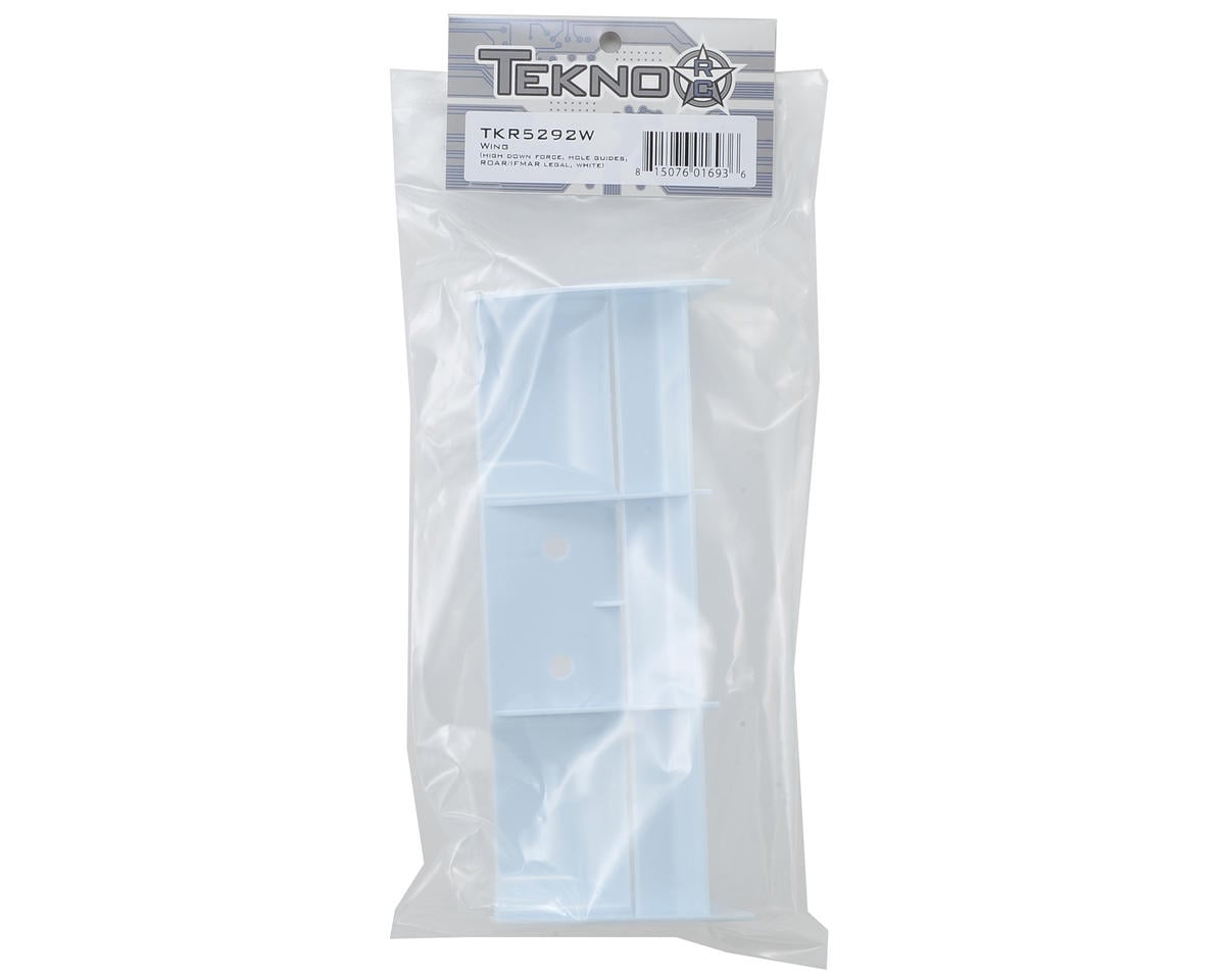 Tekno RC 1/8 High Down Force Buggy Wing (ROAR/IFMAR Legal) (White)