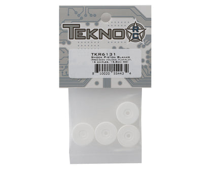 Tekno RC Flat/Flat Shock Pistons (4) (Blank)