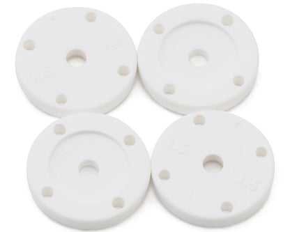 Tekno RC 16mm Flat/Flat Shock Pistons (4) (2x1.5/2x1.6)