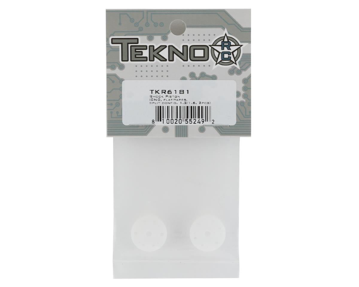 Tekno RC NB48 2.1 CNC Flat/Tapered Shock Pistons (2)