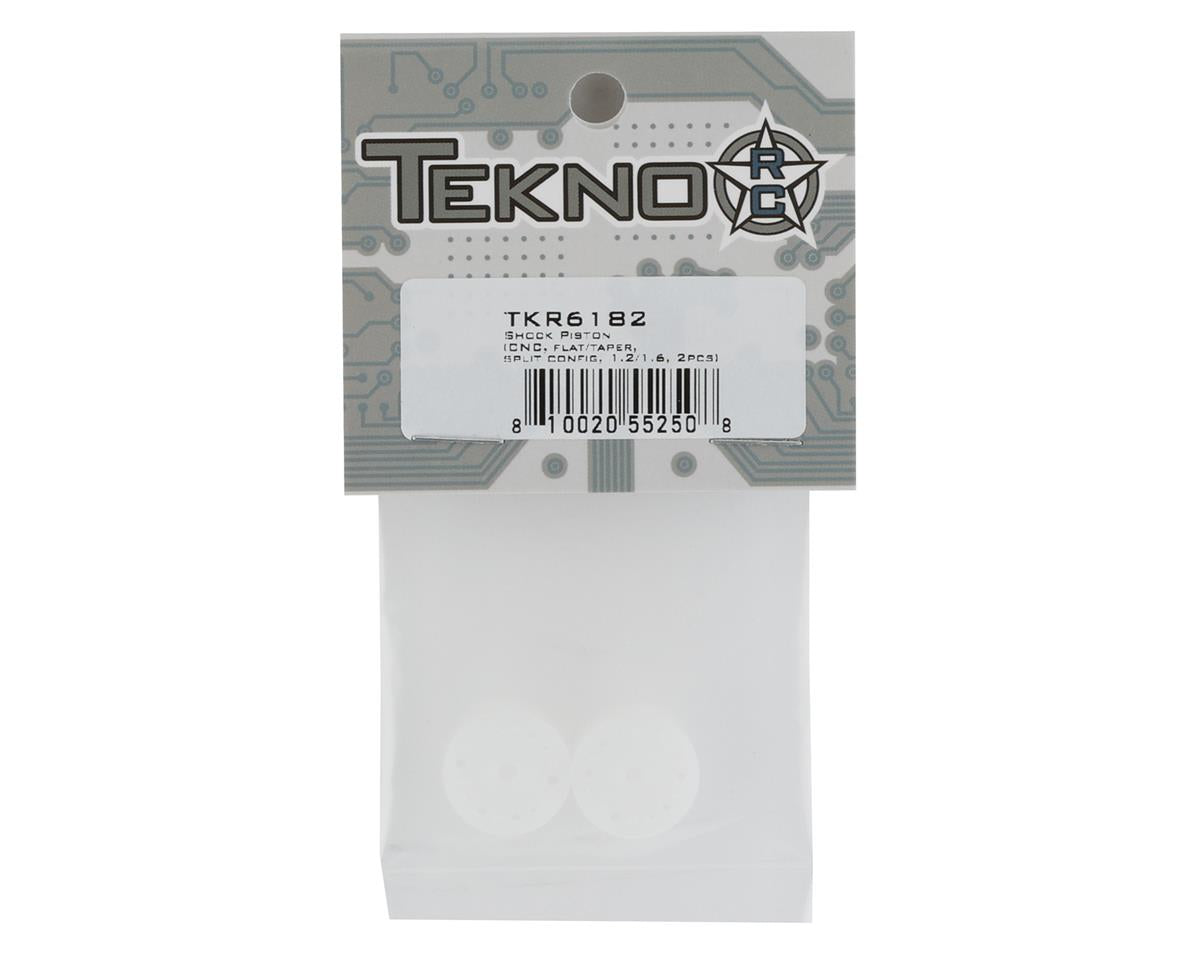 Tekno RC NB48 2.1 CNC Flat/Tapered Shock Pistons (2)