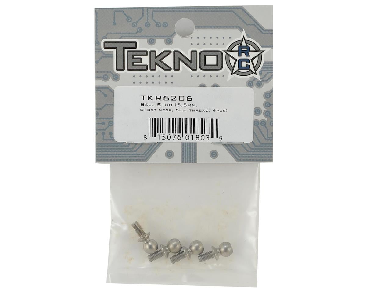 Tekno RC 5.5x6mm Short Neck Ball Stud (4)
