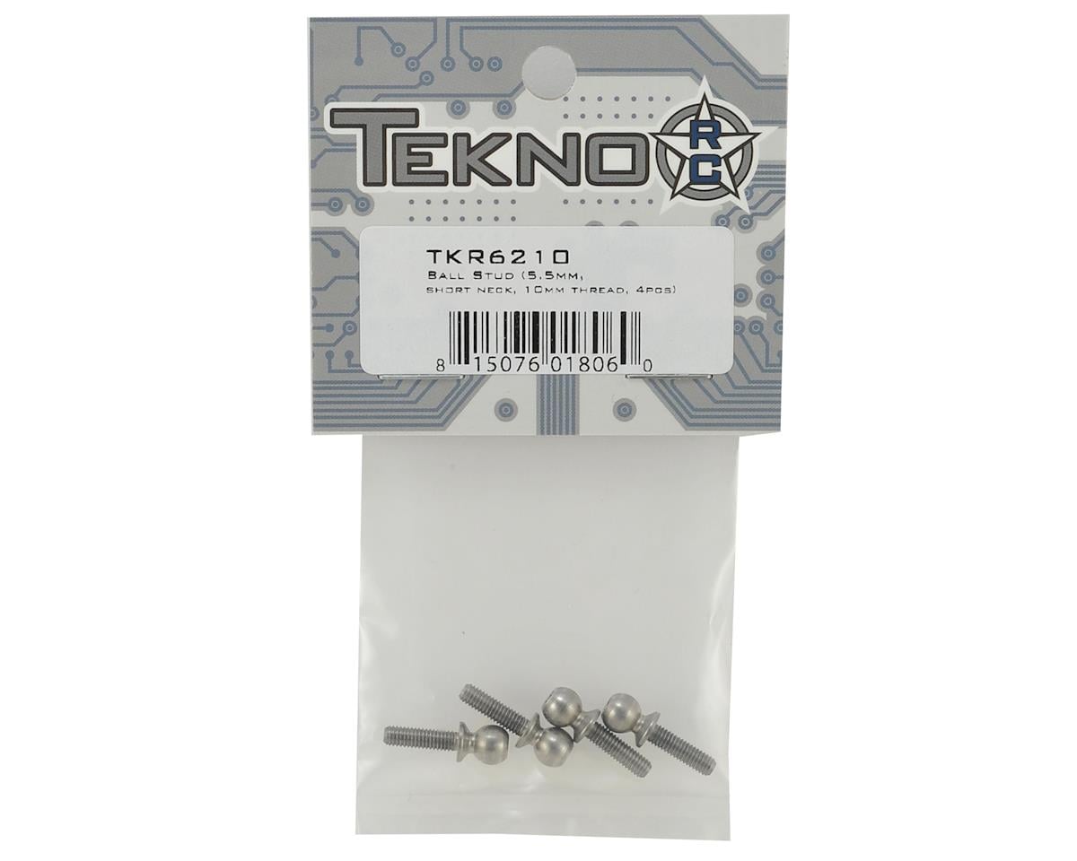 Tekno RC 5.5x10mm Short Neck Ball Stud (4)