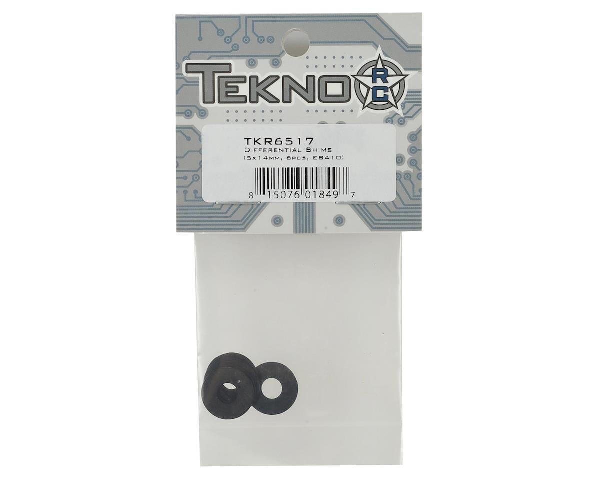 Tekno RC 5x14mm EB410/ET410 Differential Shims (6)