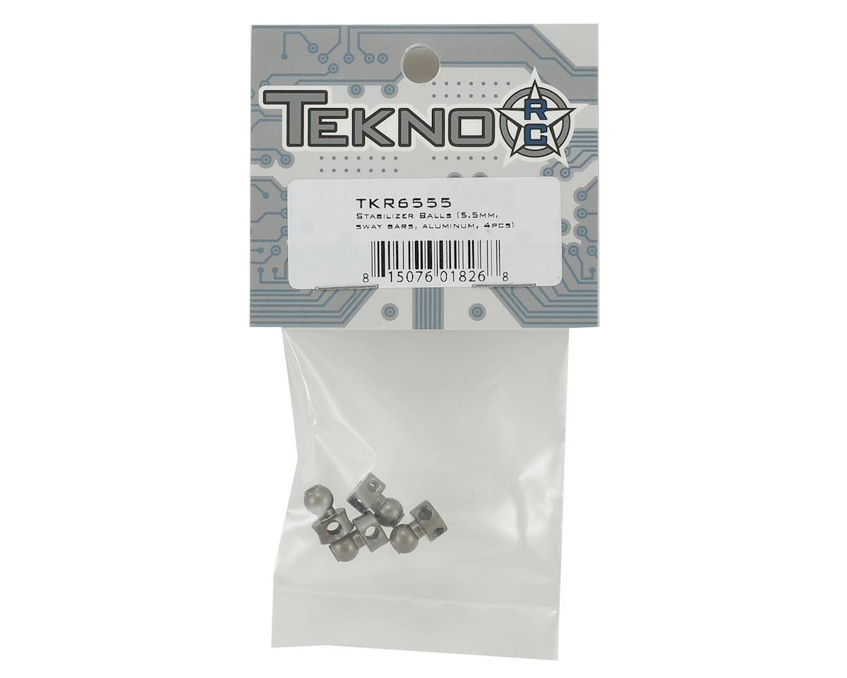 Tekno RC EB410/ET410 5.5mm Aluminum Stabilizer Balls (4)