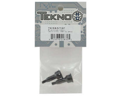 Tekno RC EB410 Front Hardened Steel Stub Axles (2)