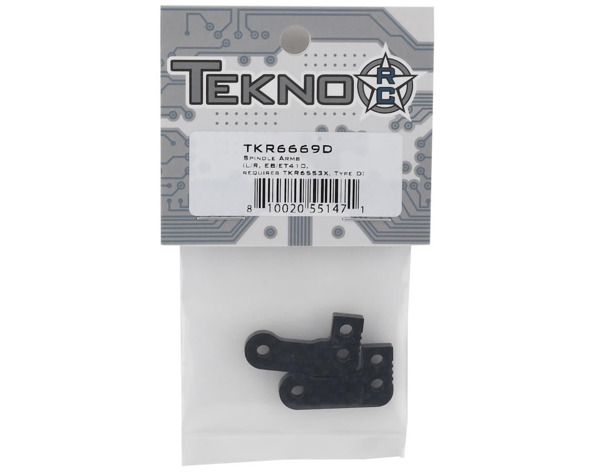 Tekno RC EB410/ET410 Spindle Arms (Type D)