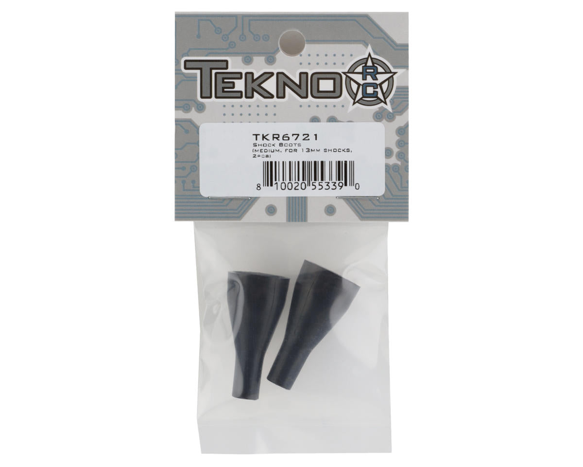 Tekno RC 13mm Shock Boots (2) (Medium)