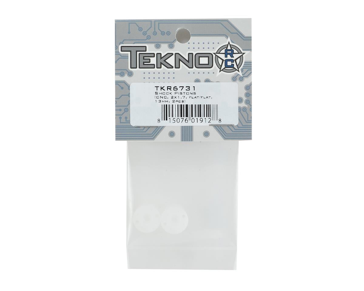 Tekno RC EB410/ET410 CNC 13mm Shock Pistons (2) (2x1.7)