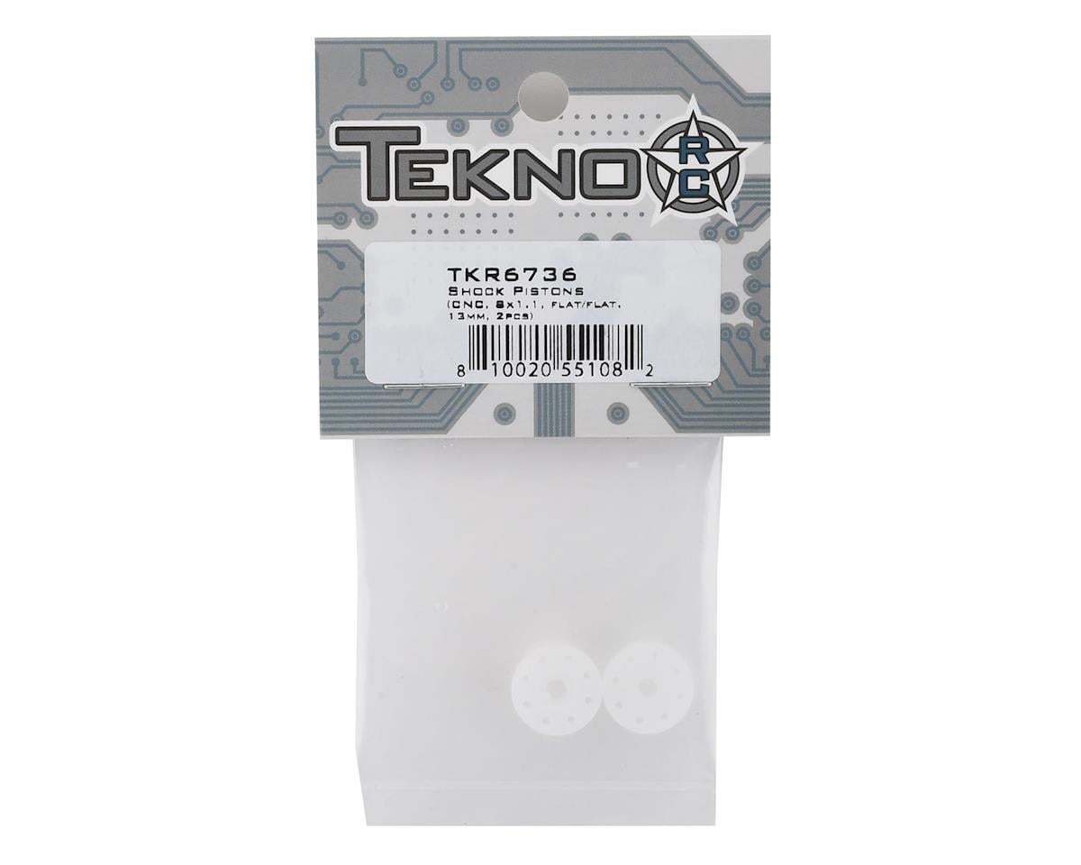 Tekno RC EB410/ET410 CNC 13mm Shock Pistons (2) (8x1.1)