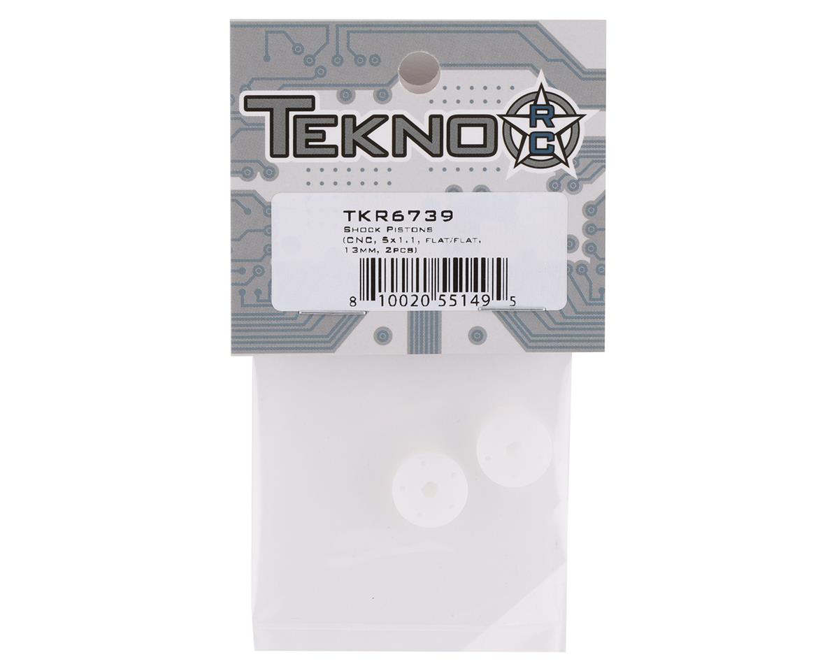 Tekno RC EB410/ET410 CNC 13mm Shock Pistons (2) (5x1.1)