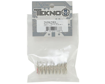 Tekno RC 45mm Front Shock Spring Set (Pink - 2.95lb/in) (1.3x9.5)